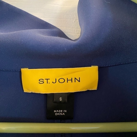 St.John cowl neck double zipper jacket - Picture 4 of 4